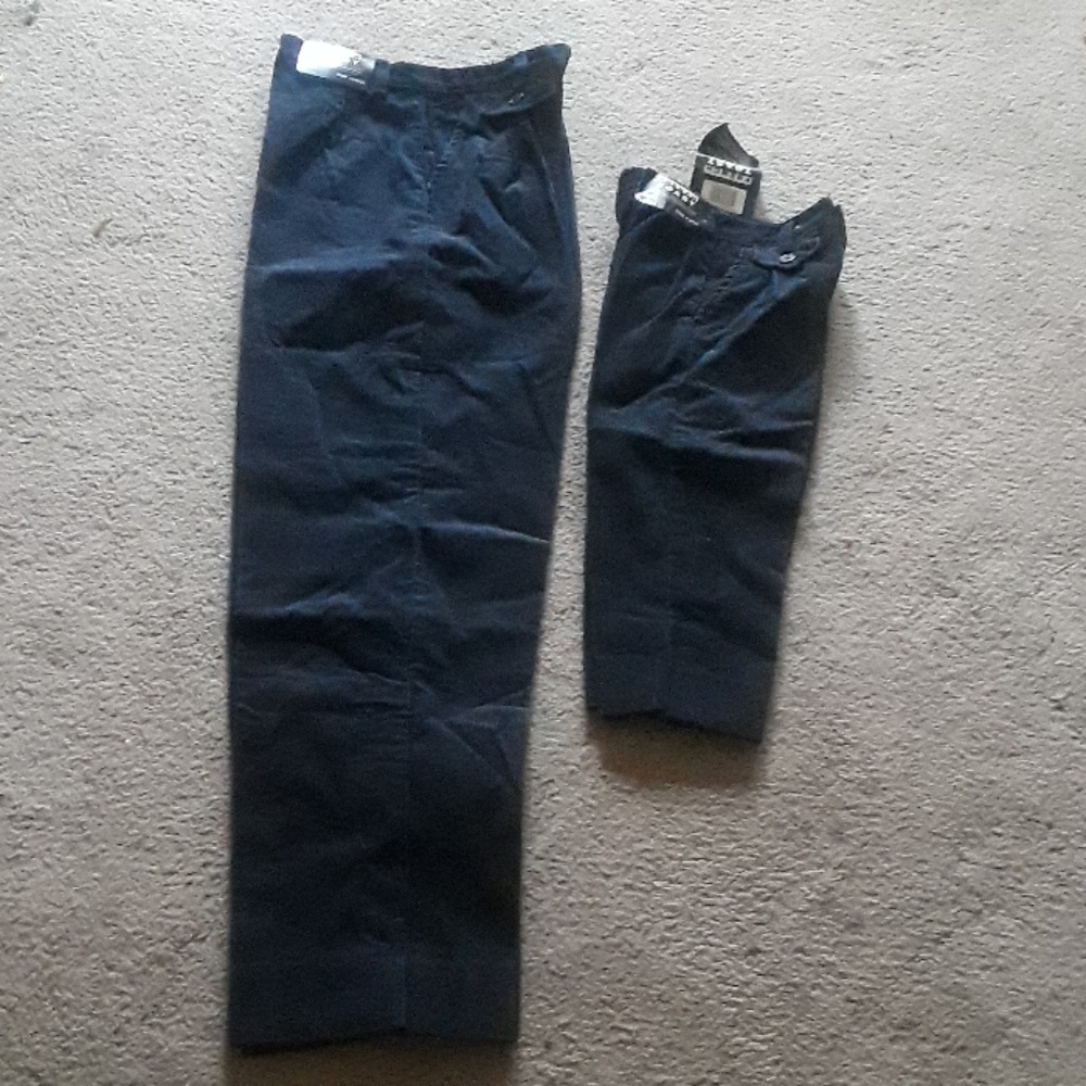 French Toast Navy Blue Corduroy Pants 100% Cotton